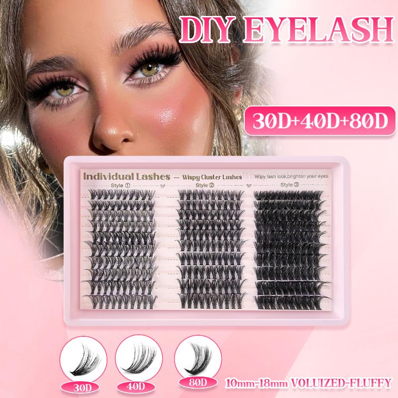 Eyelash Extension Volume Lashes - Kit Profissional de Extensão de Cílios