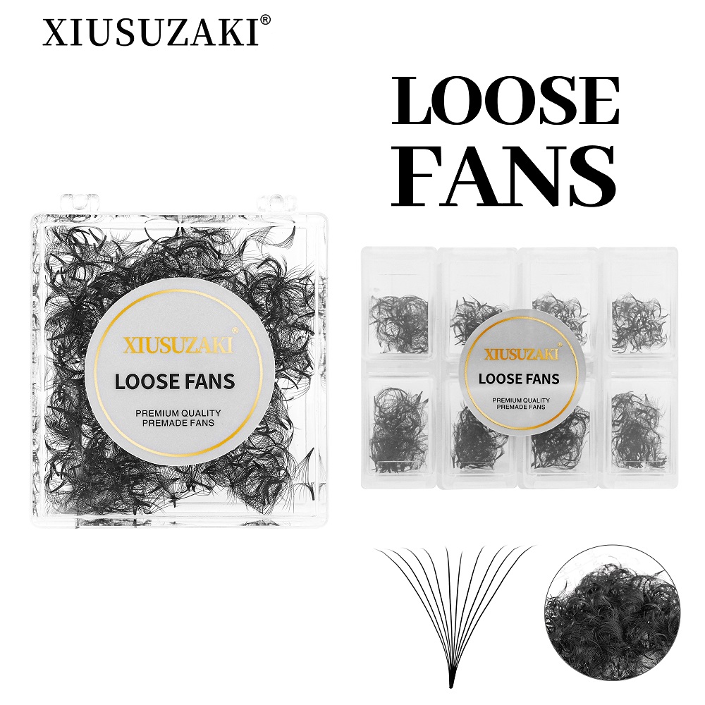 Eyelash Extension Medium - XIUSUZAKI-Pointy Base solta fãs cílios extensões,