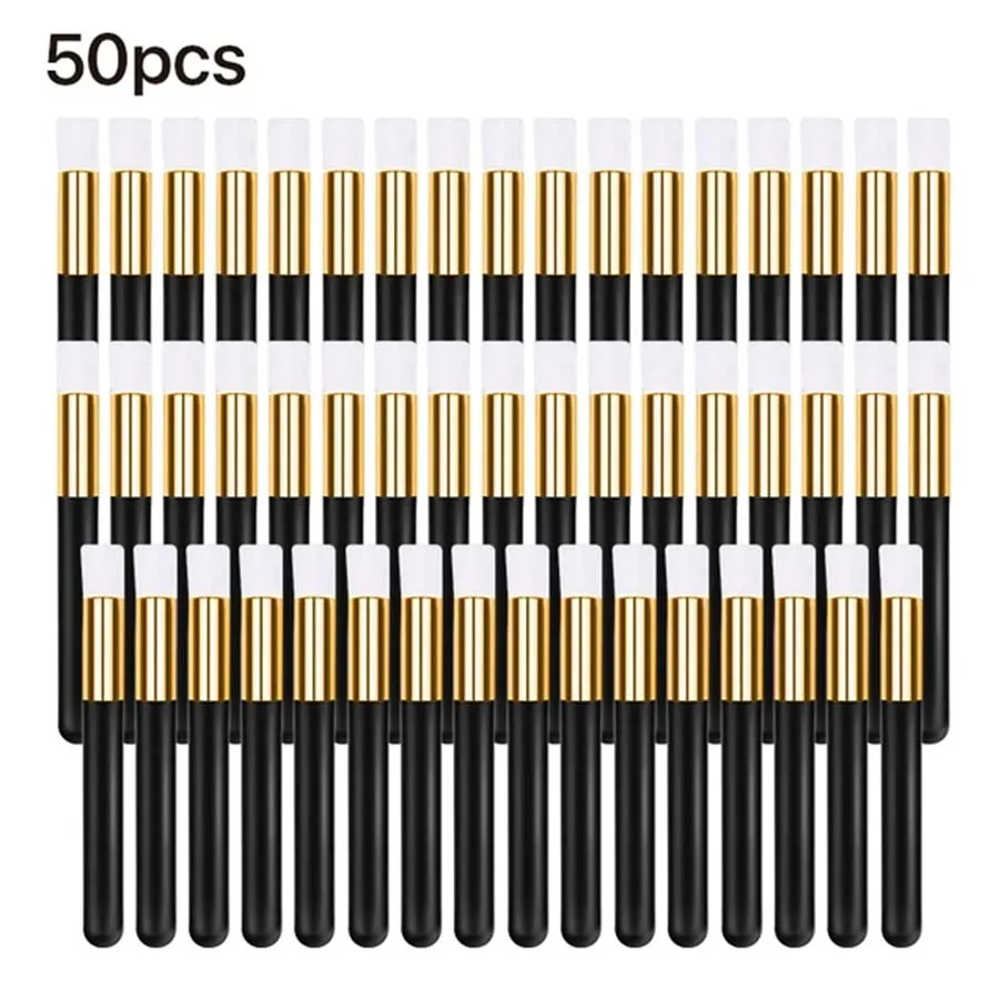 Eyelash Extension Eyeliner - 10/20/50 pçs escova de limpeza de