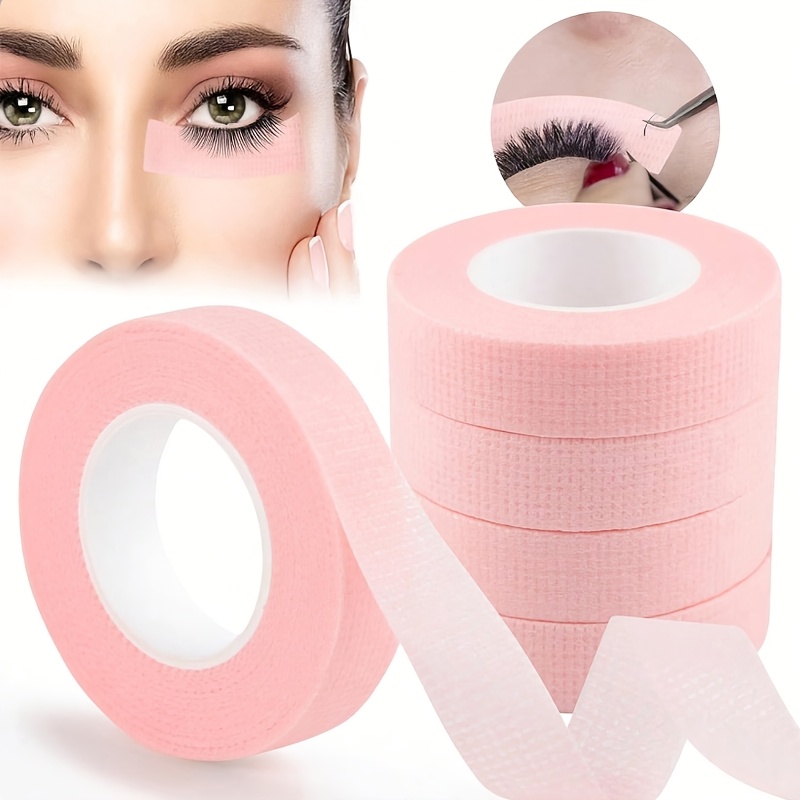 Eyelash Extension Eyeliner - 3 Rolos de Fita Microporosa para