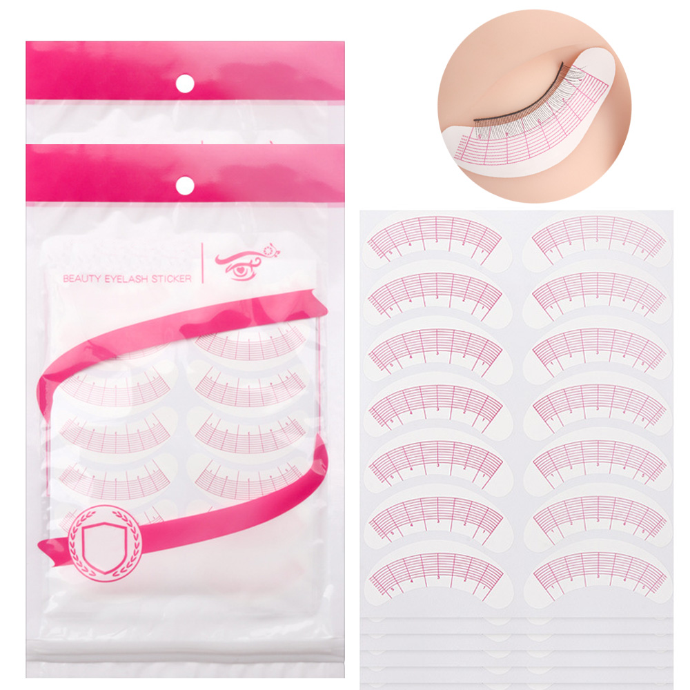 Lash Mapping Sticker - 2/5 pacotes de Adesivos para Mapeamento