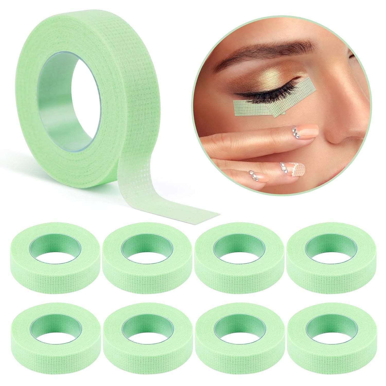 Lash Mapping Sticker - 1 rolo de extensão de cílios