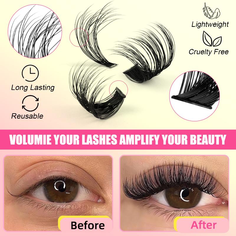 Eyelash Extension Volume Lashes - Cílios Postiços em Cachos Individuais de