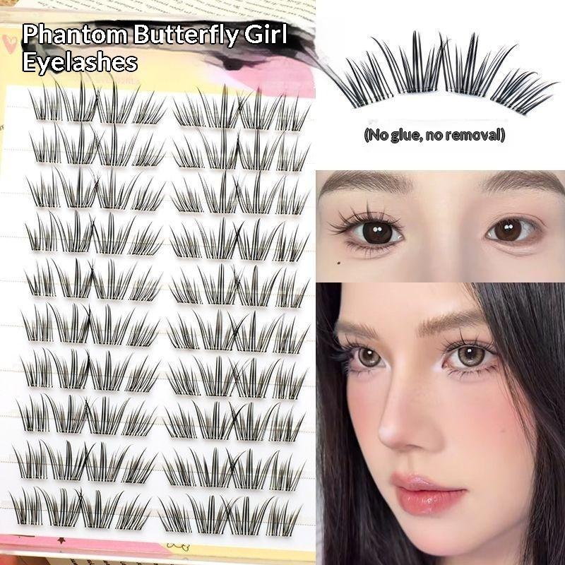 Eyelash Extension With Glue - Cílios Postiços DIY de Pena Natural