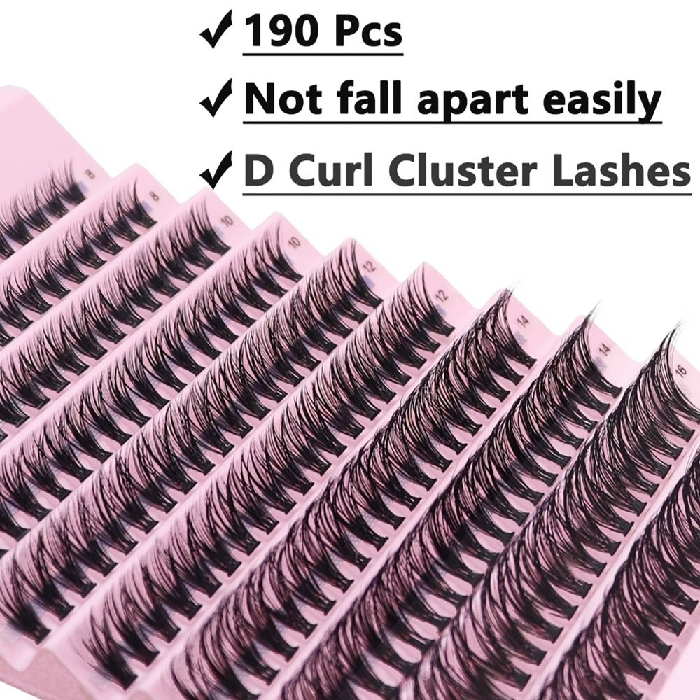Individual Lash Tray - 40d 8/10/12/14/16mm clusters de cílios individuais