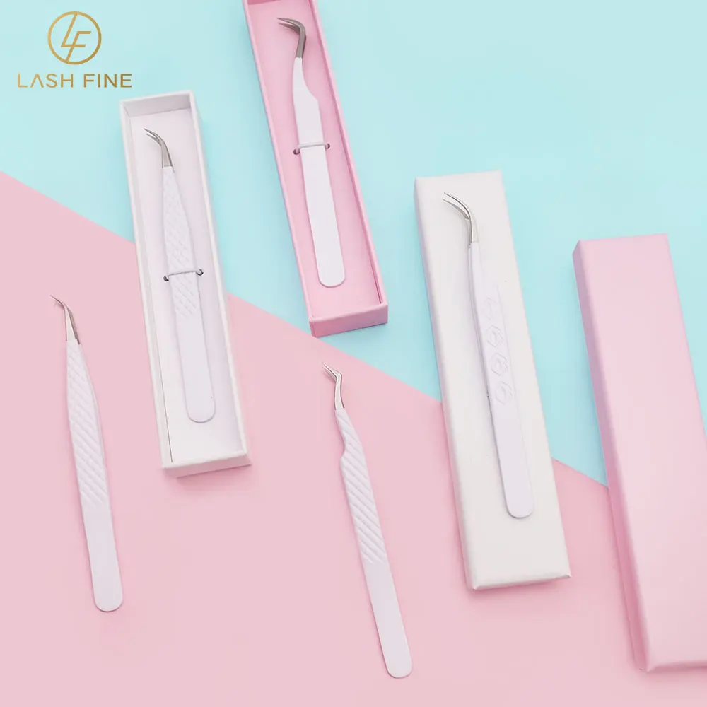 Pinça de extensão de cílios em - Eyelash Extension Volume Lashes avaliação e preço