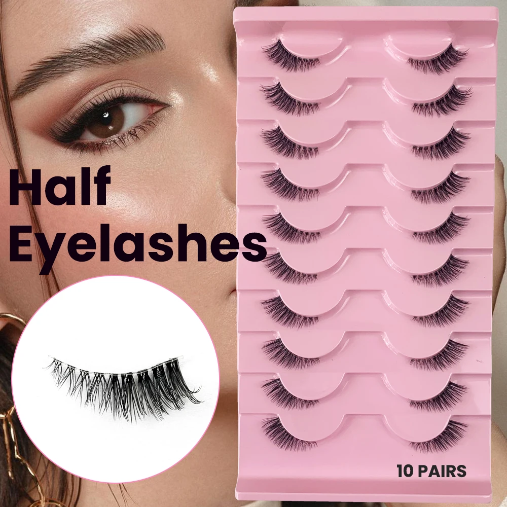 Amsdcn 10 pares de cílios de v - Eyelash Extension Medium avaliação e preço