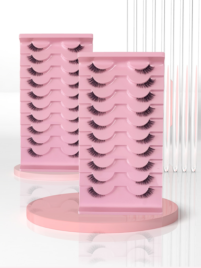 Amsdcn 10 pares de cílios de v - Eyelash Extension Medium avaliação e preço