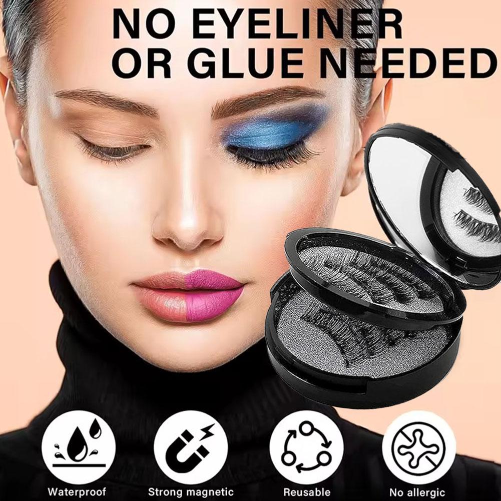 Kit de Cílios Magnéticos Sem C - Eyelash Extension Eyeliner avaliação e preço