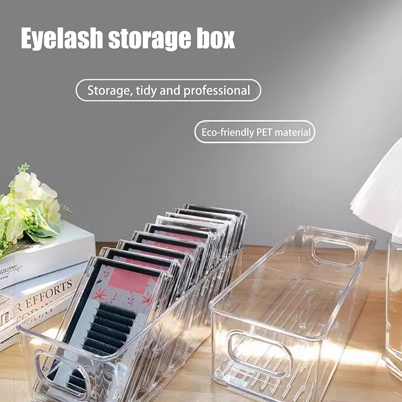 Nova caixa de armazenamento de - Eyelash Extension With Glue avaliação e preço