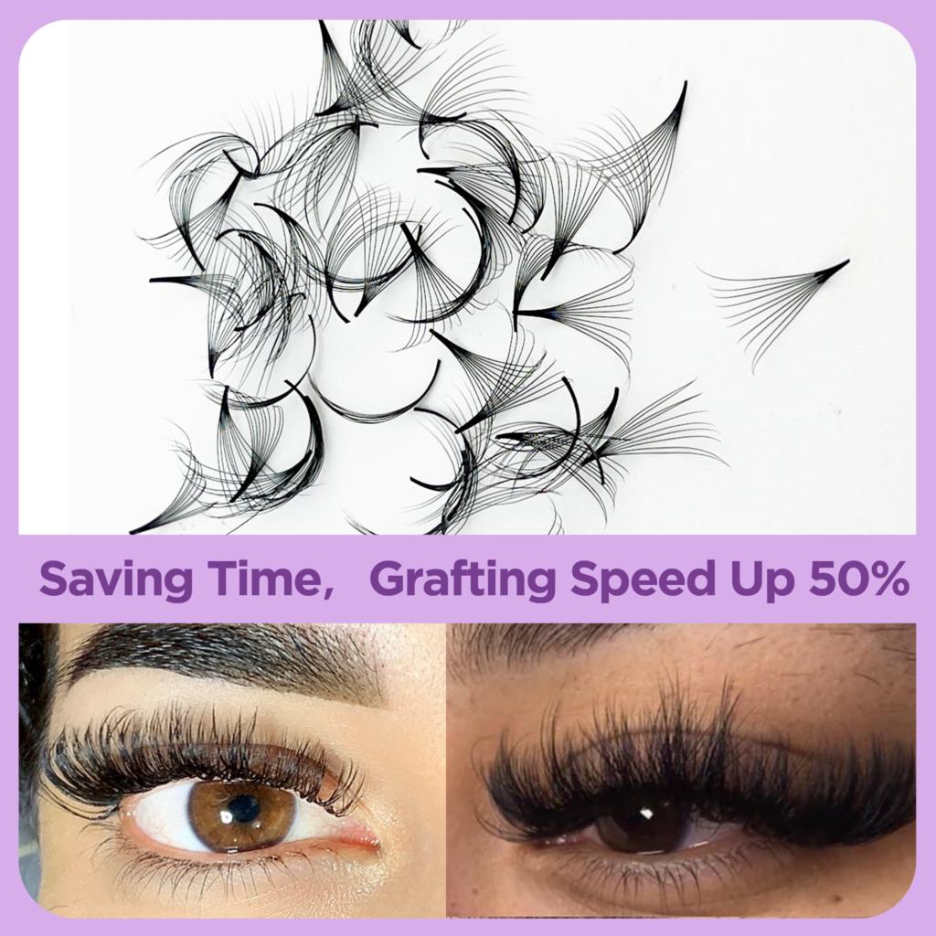 Tbestt 16d 20d leques soltos b - Eyelash Extension Medium avaliação e preço