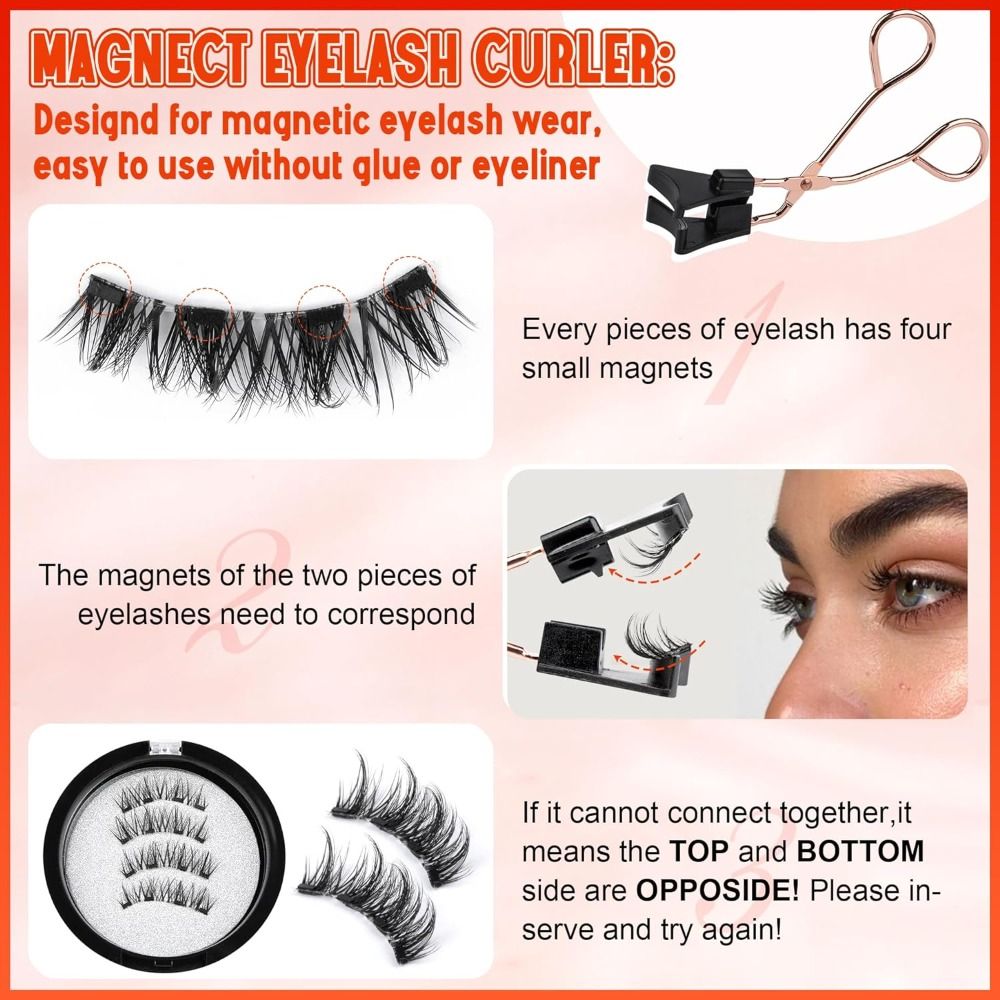 Cílios Magnéticos Sem Cola, Ap - Eyelash Extension Eyeliner avaliação e preço