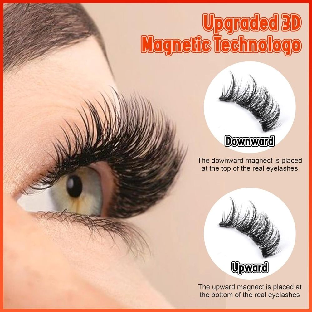 Cílios Magnéticos Sem Cola, Ap - Eyelash Extension Eyeliner avaliação e preço