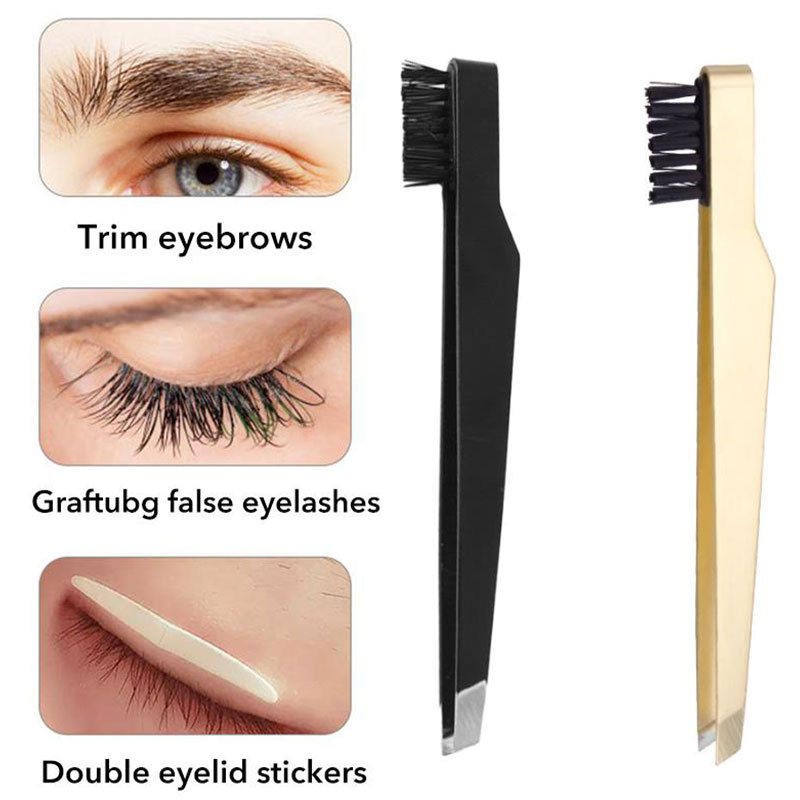 Aço inoxidável Pinça sobrancel - Eyelash Extension For No Eyelid avaliação e preço