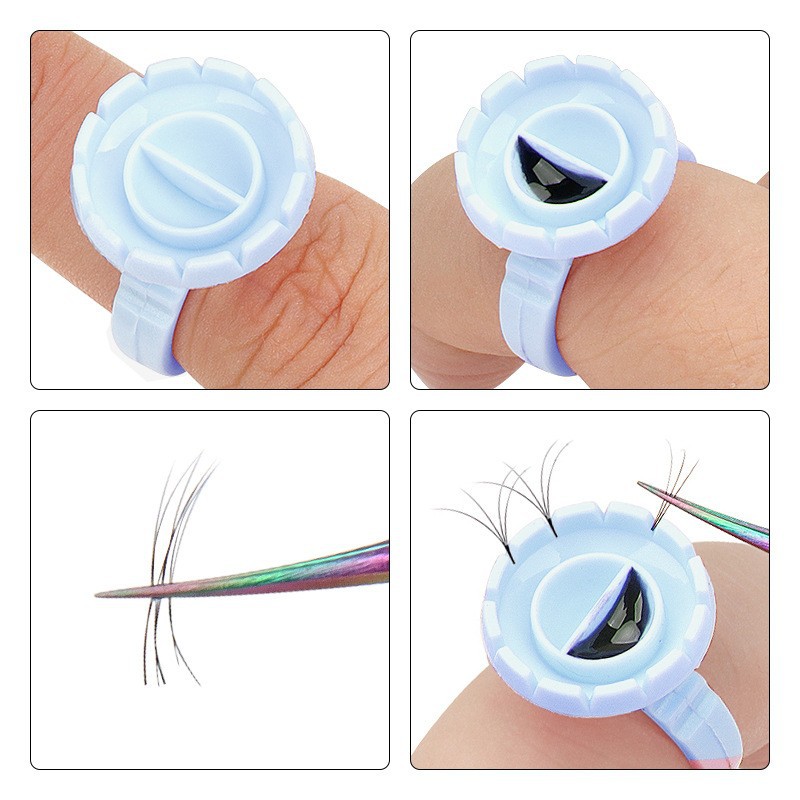 100 pçs suporte de anel de col - Eyelash Extension Repair avaliação e preço