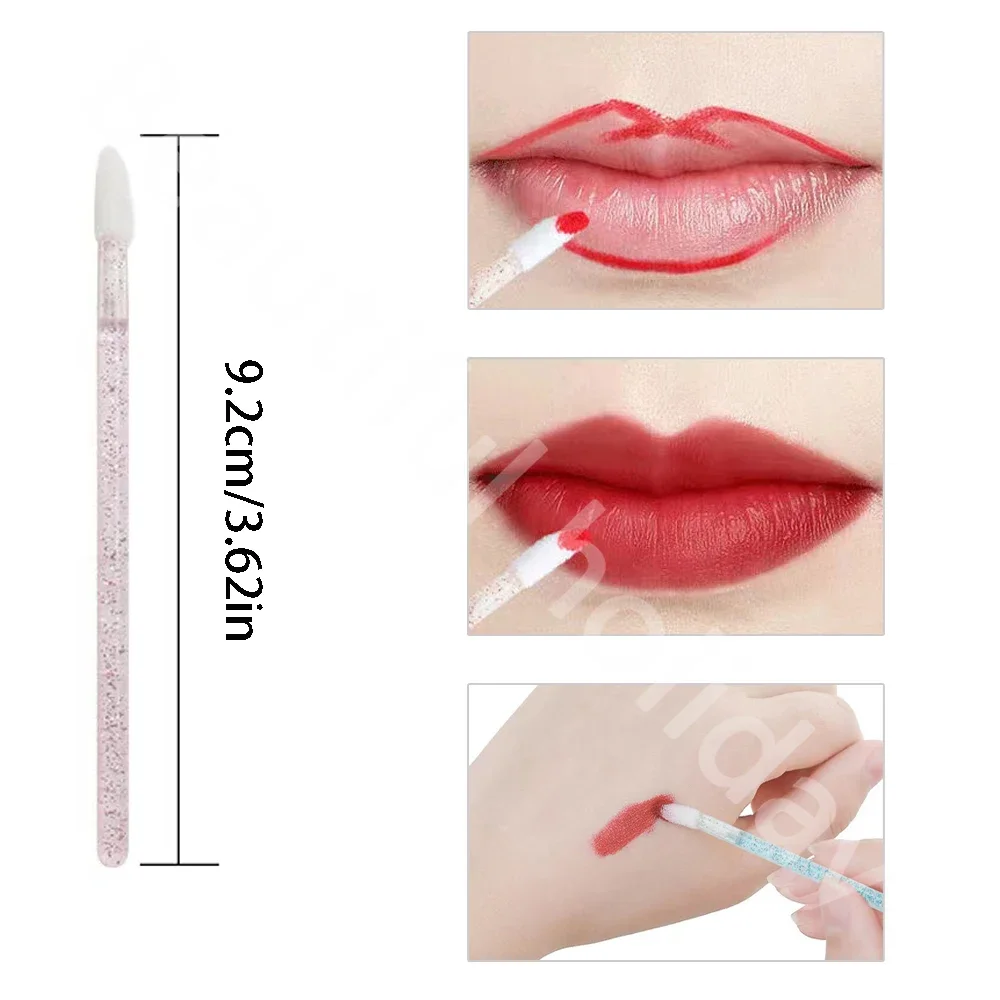 500 pçs escova labial descartá - Eyelash Extension Eyeliner avaliação e preço