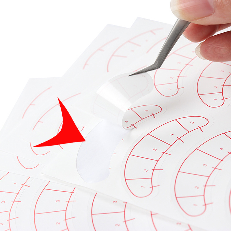 70/140 pares de adesivos para  - Lash Mapping Sticker avaliação e preço