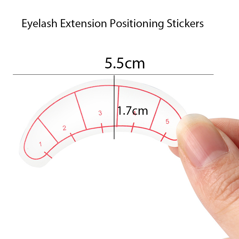 70/140 pares de adesivos para  - Lash Mapping Sticker avaliação e preço