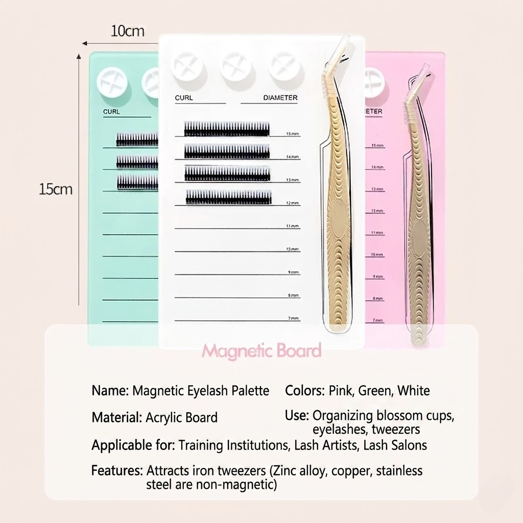 Paleta Magnética para Extensão - Eyelash Extension Volume Lashes avaliação e preço