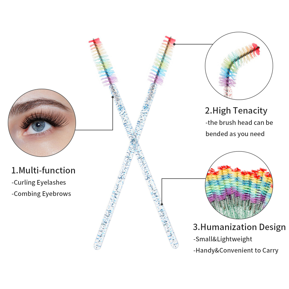 50PCS Pincéis de Maquiagem par - Eyelash Extension Repair avaliação e preço