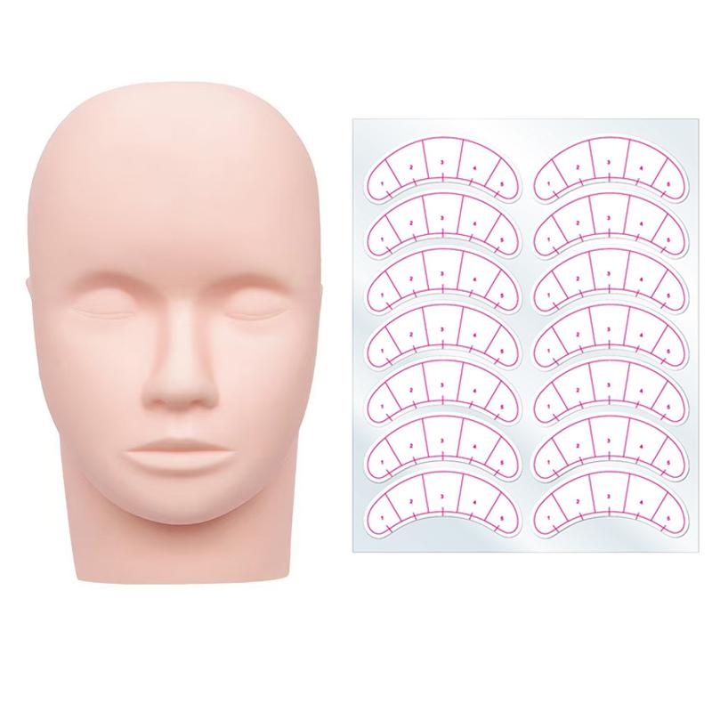 1 unidade de Cabeça de Treinam - Lash Mapping Sticker avaliação e preço