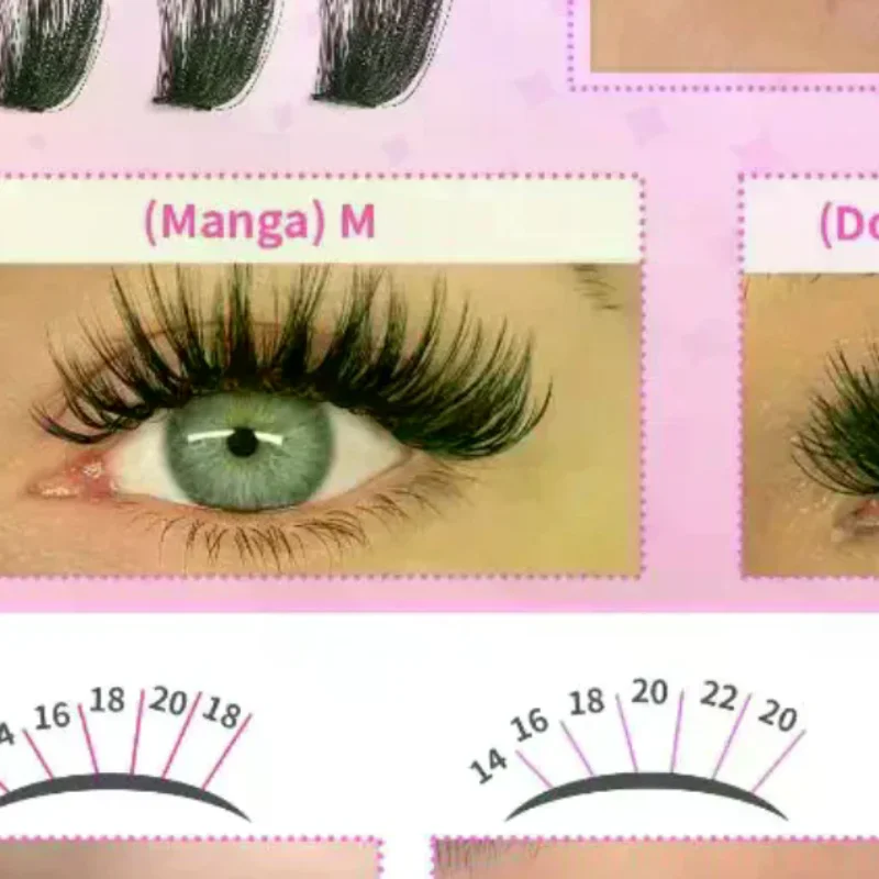 Kit de Cílios em Tufos, Cílios - Eyelash Extension Volume Lashes avaliação e preço