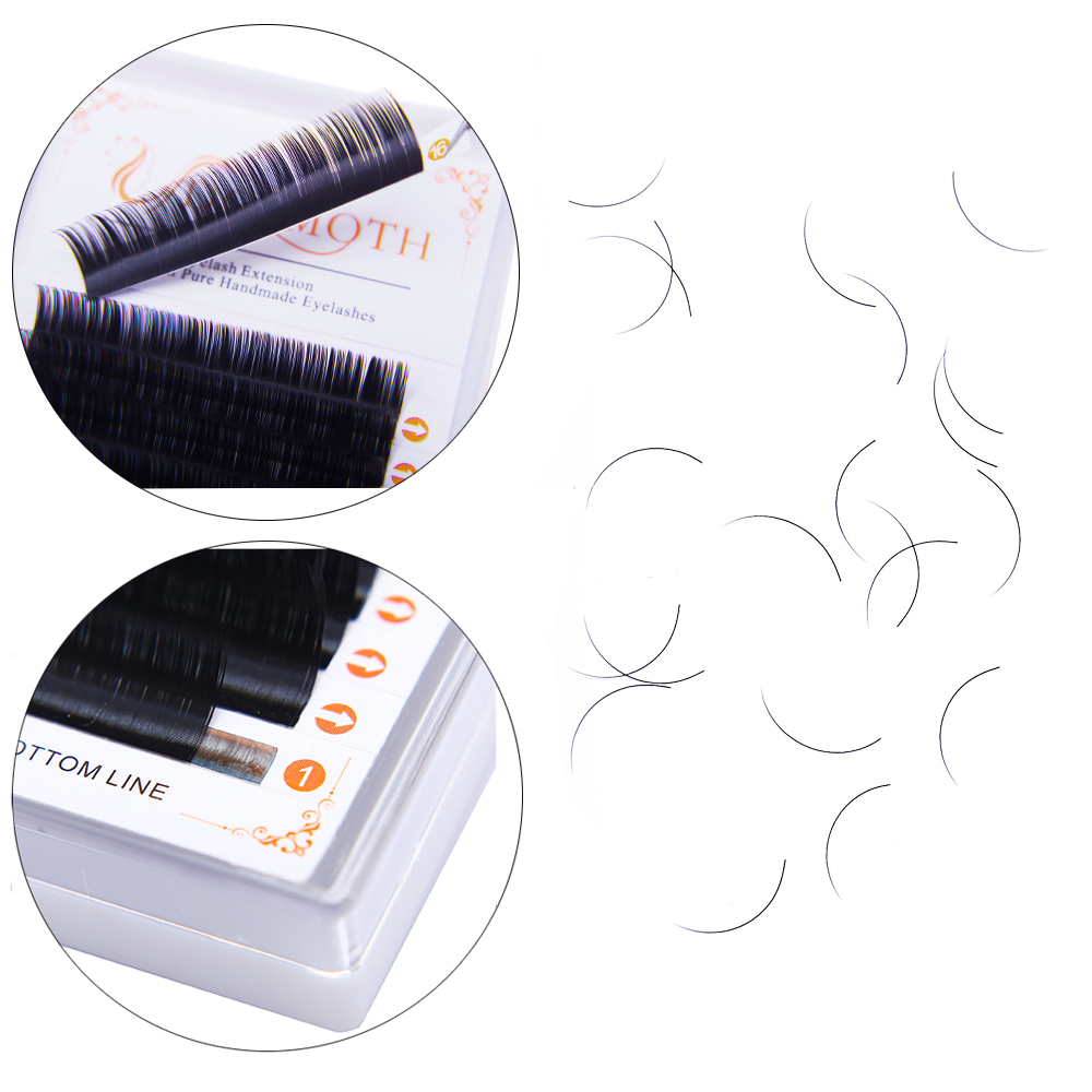 DOSMOTH 10 caixas 16 linhas 7- - Individual Lash Tray avaliação e preço