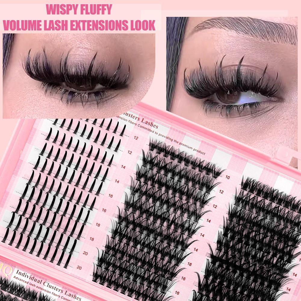 Cílios Postiços de 9-16mm de C - Eyelash Extension Volume Lashes avaliação e preço