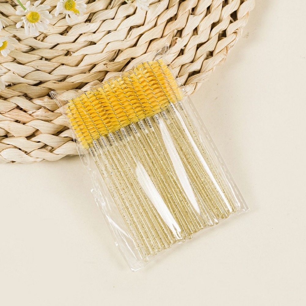 50-100 pçs escova de cílios de - Eyelash Extension Salon avaliação e preço