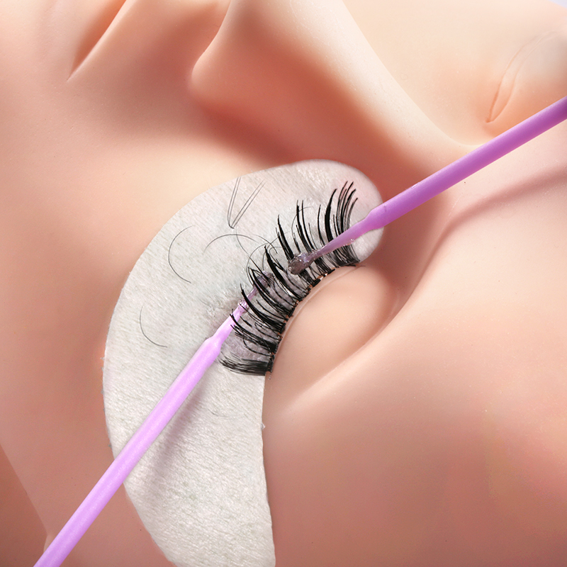 Microbrush descartável para cí - Eyelash Extension With Glue avaliação e preço