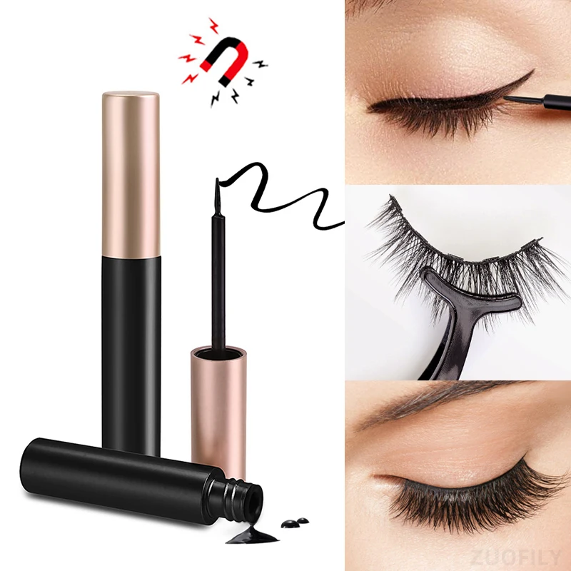 1/2 Peças Delineador Magnético - Eyelash Extension Eyeliner avaliação e preço